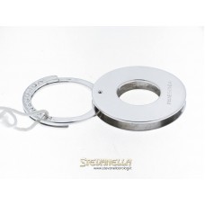 PIANEGONDA portachiavi argento modello cerchio referenza PA010361 new 